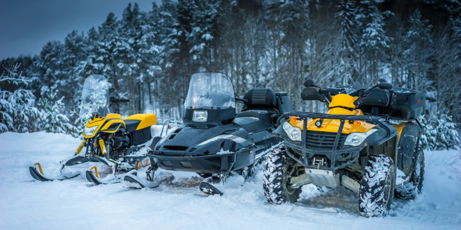 Pennsylvania’s Department of Conservation and Natural Resources requires all ATVs and Snowmobiles to be registered and titled.